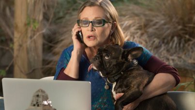 Carrie Fisher in Channel 4's Catastrophe (2015)